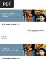 Instructor Materials Chapter 6: The Five Nines Concept: Cybersecurity Essentials v1.1