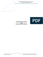 Method Statement of Waterway Surge Shaft Sinking