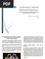 Orientaciones para Trabajar Sobre El Cuidado Guía Ajustada Julio 2017