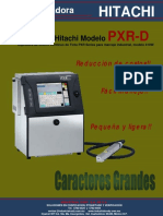 Industrial Cody Codificadora Caracteres Grandes Brochure Hitachi PXR d410w 644748