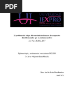 (Sintesis) El Problema Del Origen Del Conocimiento Humano