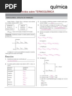 Gabarito Termoquímica