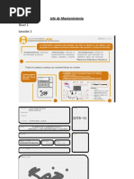 Jefe de Mantenimiento Nivel 1