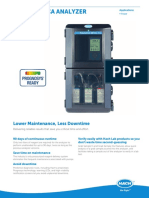 9610 SC Silica Analyzer: Lower Maintenance, Less Downtime