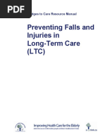 Preventing Falls and Injuries in Long-Term Care (LTC) : Bridges To Care Resource Manual