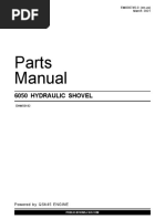 Cat 6050 DHM Parts Manual