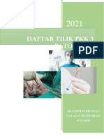 Daftar Tilik Labskill PKK 3-2021