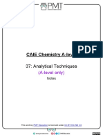 Analytical Techniques