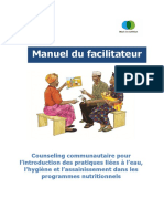 Vf-Fianle-Manuel Du Facilitateur Counseling Communautaire Wash in Nut-Revue-Gt