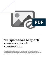 100 Questions To Spark Conversation & Connection. Alexandra Franzen