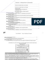 Section 1 Introduction To Geometry (Workbook)