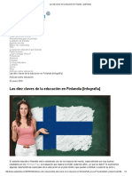 Las Diez Claves de La Educación en Finlandia - Aulaplaneta