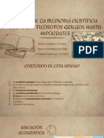 Etapas de La Medicina Científica Grupo #5