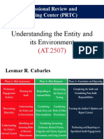 At.2507 Understanding The Entity and Its Environment