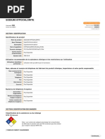 Sodium Hypochlorite Francais - 0