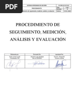 P1-PRO-GE-GE-017 Procedimiento de Seguimiento, Medición, Análisis y Evaluación