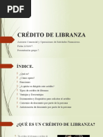 Actividad Sobre Crédito de Libranza.