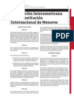 Convención Interamericana Sobre Restitución Internacional de Menores