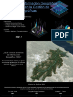 Sistemas de Información Geográfica Implementado en La Gestión