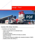 Test 1 - Concrete Mix Design Dishan