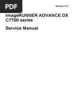 IR-ADV DX C7700 Series Service Manual - en - 11.0