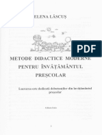 Metode Didactice Moderne Pentru Invatamantul Prescolar