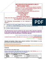 Macro For Bid Specification Reports Only!! Note To Report Writer