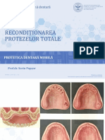 Recondiționarea Protezelor Totale