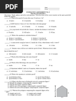 Summative Test No. 3 Math 6 Quarter 3