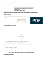 3.3.2-Problems On Sliding Window Protocol