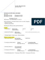 Horizontal Analysis: Basic Rule