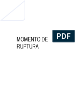 Eslingas Momento de Ruptura