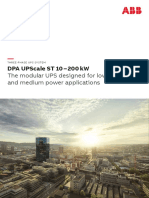 Dpa Upscale ST 10 - 200 KW: The Modular Ups Designed For Low and Medium Power Applications