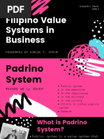 Filipino Value Systems in Business: Presented by Eunise P. Oprin