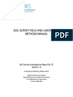 Soil Survey Staff. 2009. Soil Survey Field and Laboratory Methods Manual