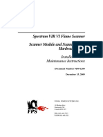 Fossil Power Scanners 9190-1200 Spectrum VIR VI Scanner Hardware Manual