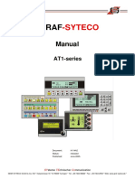 GRAF-SYTECO. Manual. AT1-series. Document - H114A2. Published - June SYsteme TEchnischer Communication