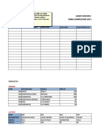 Practica Excel Avanzado Funcion Buscarv, Buscarh y Si Original