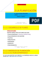 Unidad 3 La Planificación Ultima Parte Industrial 20 05 2021