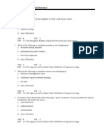 Chapter 12-Capital Structure: Multiple Choice