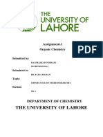 The University of Lahore: Assignment.1