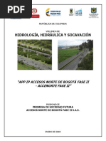 Hidrología, Hidráulica Y Socavación: "App Ip Accesos Norte de Bogotá Fase Ii - Accenorte Fase Ii"