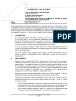 INFORME TECNICO Modificación Rutas