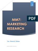 Module 3-Marketing Research