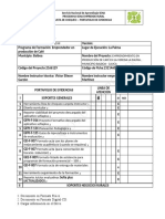 Lista de Chequeo Negocios Rurales