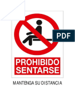 Prohibido Sentarse