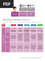 Aprende en Casa Semana 35 Secundaria