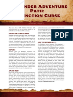 PF 2E - Extinction Curse Adventure Path - PFS Chronicle Sheets