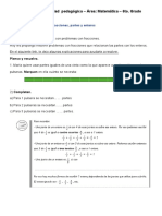 Semana 31 Fracciones Partes y Enteros