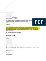 Evaluacion Unidad 2 Gestion de La Tecnologia